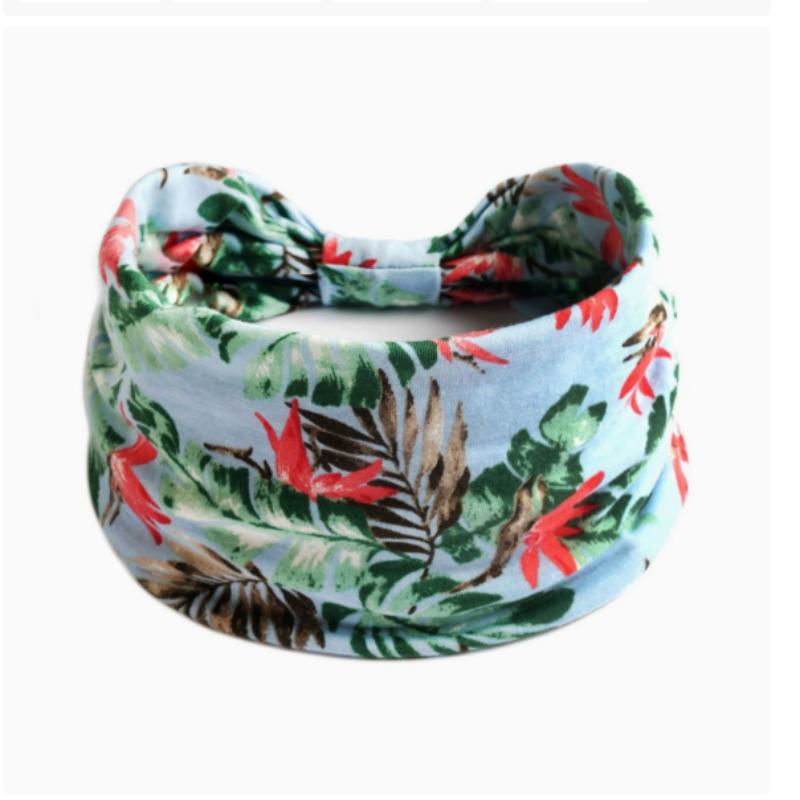 Женская повязка на голову из хлопка с принтом в стиле бохо, спортивная повязка на голову, полосатая повязка на голову, повязка на голову с широкими краями, повязка на голову для йоги, мягкая повязка для волос, комплект головного убора, повязка для волос для женщин и девочек