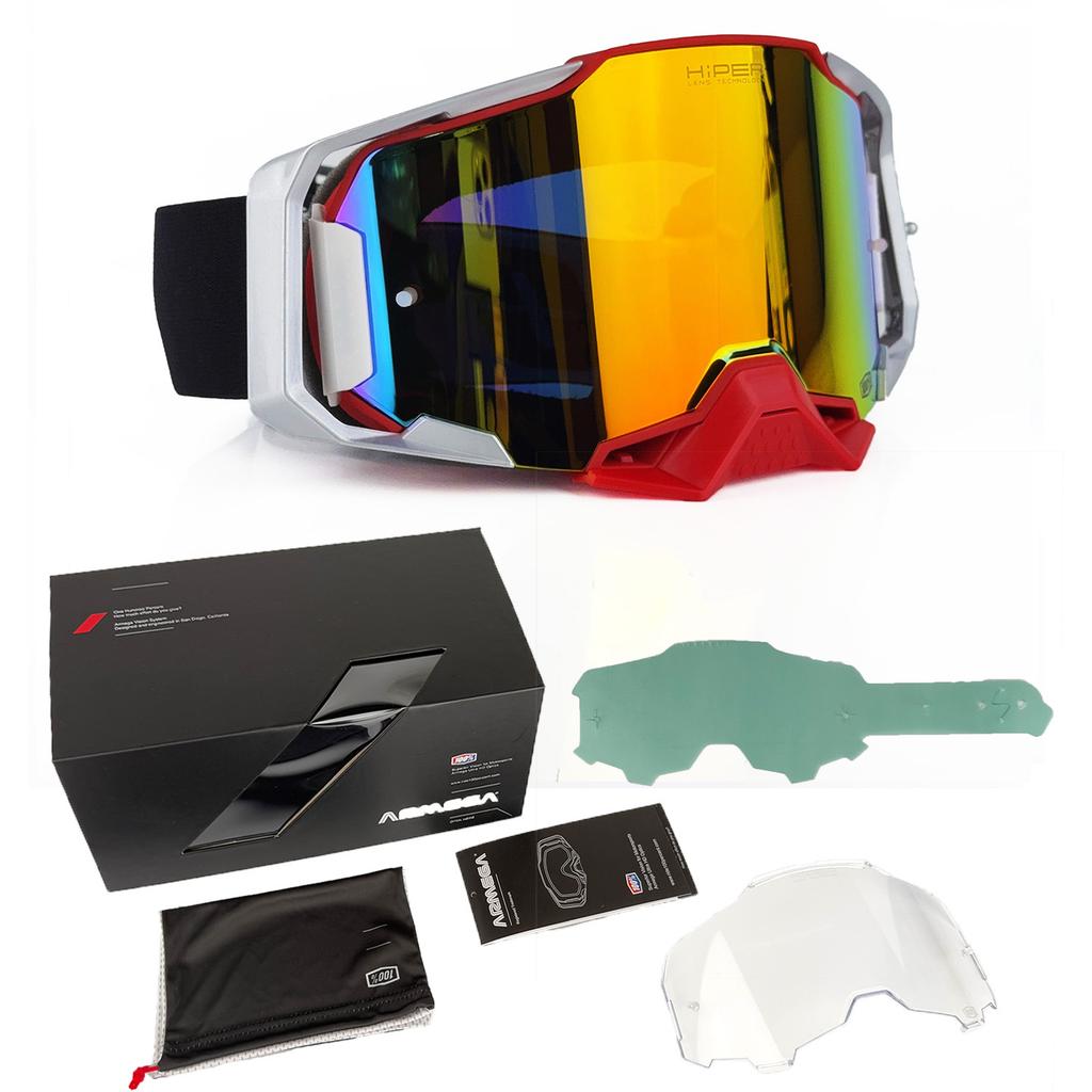Off-road motorcycle riding goggles set, motorcycle off-road dustproof glasses, sports windproof ski goggles