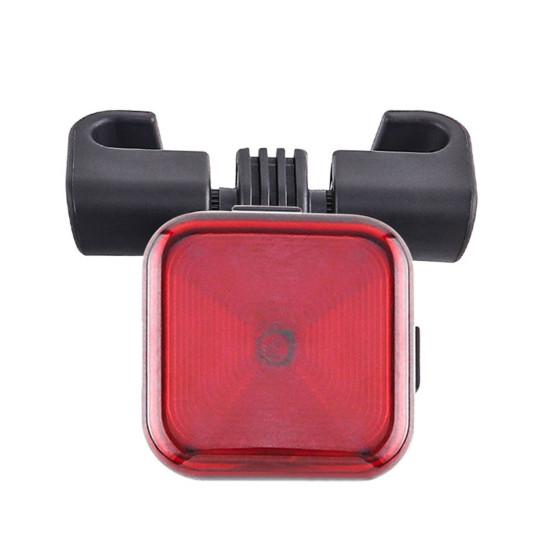 Велосипедный задний фонарь с датчиком тормоза, водонепроницаемый, USB-перезаряжаемый, для горного, дорожного велосипеда, крепится на подседельный штырь/седло, предупреждающий задний фонарь для ночной езды