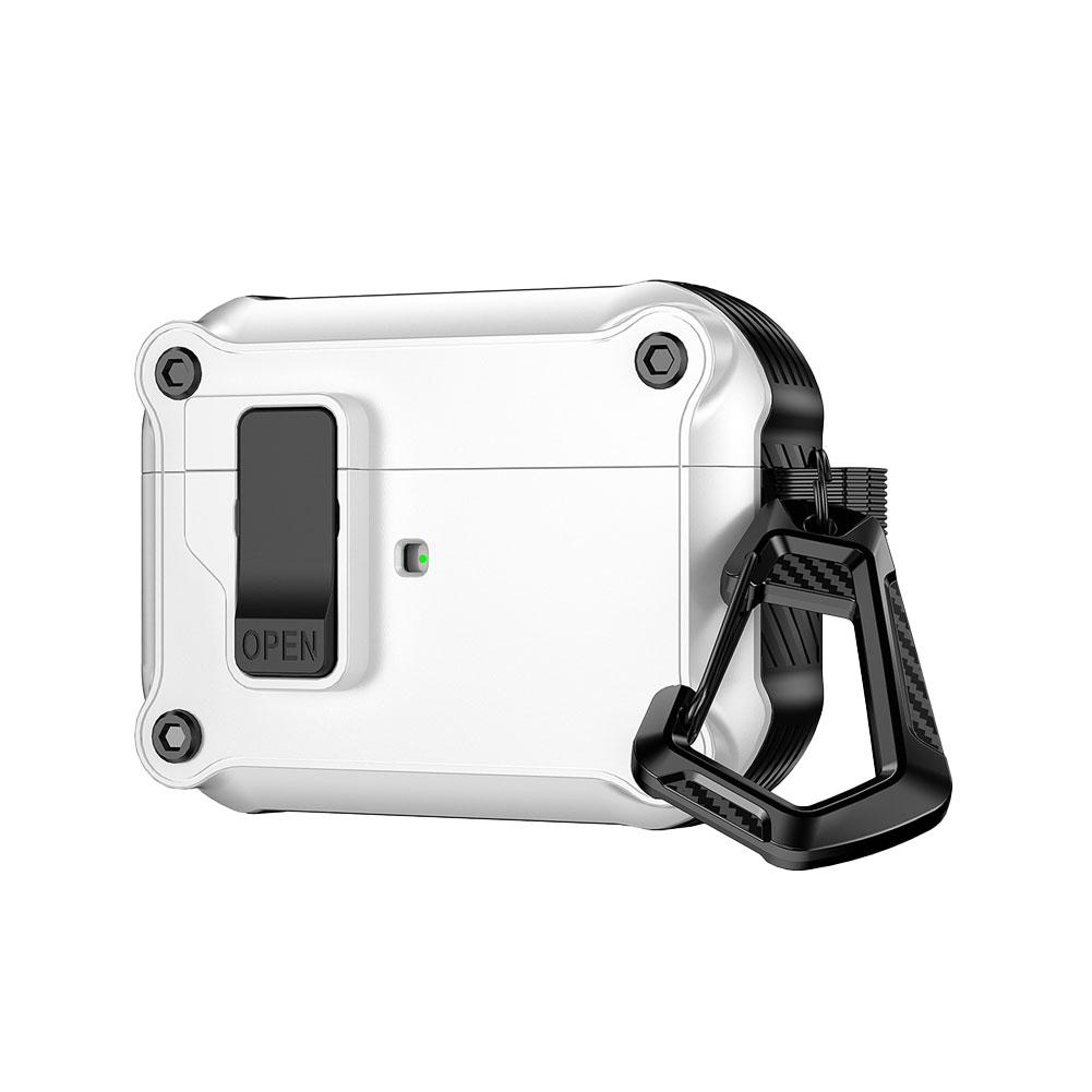 2025 Защитный чехол с надежным замком для AirPods Pro 3 НОВЫЙ Автоматический выдвижной Полностью защитный чехол с чистящим набором для Apple AirPods Pro 3