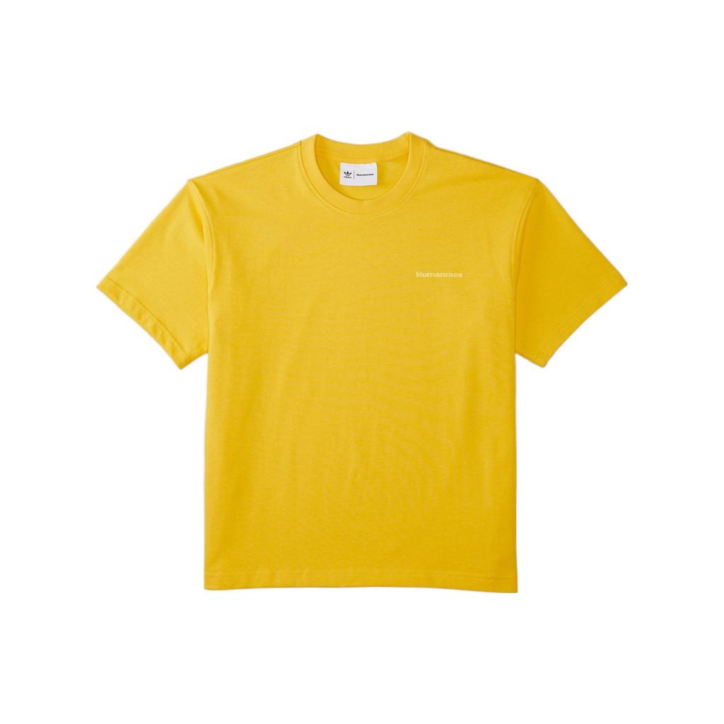 Adidas X Pharrell Williams Humanrace Basic Tee Bold Gold Unisex Tops HG1806