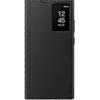 Черный чехол-бумажник Smart View для Galaxy S24 Ultra