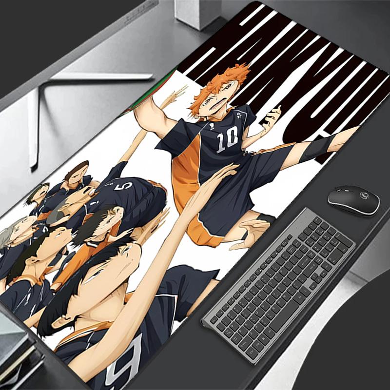 Haikyu Theme Premium Non-slip Mouse Pad with Stitched Edges,Durable Rubber Material,for Desktop & Gaming Great Gifts