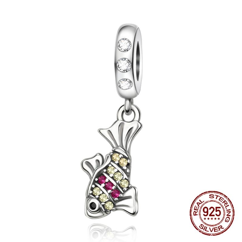 Серия Океан Подвески-шармы DIY Оригинальная медная морской конек медуза морской лев подвески подходят для браслета ювелирный подарок маркировка