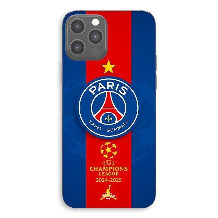 Coque Pour iPhone 16 pro max PSG LOGO JORDAN LIGUE DES CHAMPIONS WINNER Maniacase