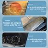Car Front Windshield Sunshade Heat Insulation Sun Visor Summer Cooling Auto Accessories For Volvo EX30 2023 2024 2025 Foldable