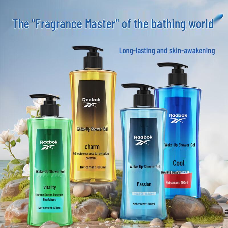 Reebok Men's Refreshing Ice Cool Shower Gel