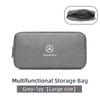 CRR1 Oxford Car Digital Organizer Waterproof Data Cable Storage Bag For Mercedes Benz W211 W124 W176 W177 C180 C200 C260 C300 GLC CLE