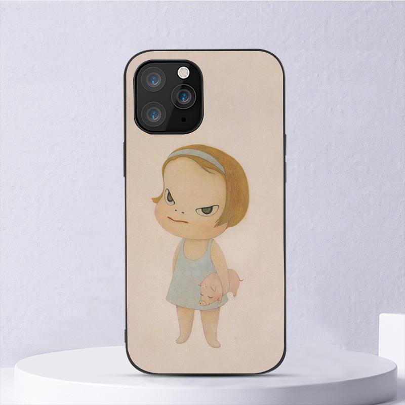 Чехол для телефона Yoshitomo Nara Art для Iphone 11 12 Mini 13 14 Pro Xs Max X 8 7 6s Plus 5 Se Xr Shell
