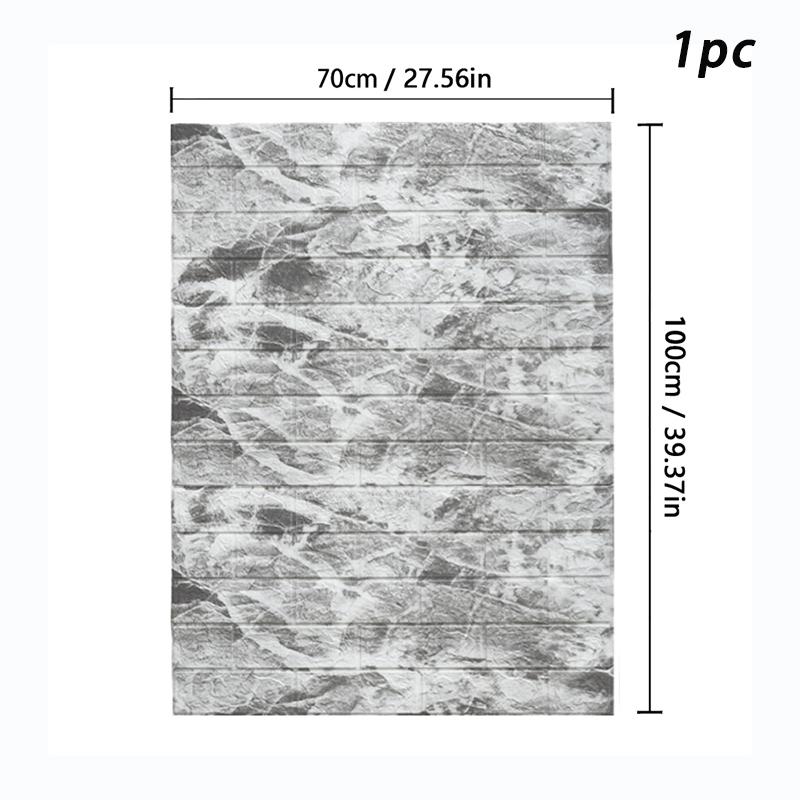 70x100 см Высококачественные Антикварные 3D Стеновые Панели Самоклеящаяся Наклейка на Стену Винтажная Декор Домашнего Интерьера