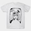 T Shirt Women Nature Girl Illustration Harajuku Print Kawaii Tshirt Summer Short Sleeve Female T-Shirt Top Tee