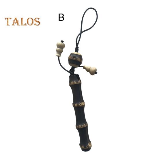 Подвеска из бамбука, модель «сделай сам», брелок в стиле ретро, модель A без шнурка, модель B с подвеской в виде тыквы