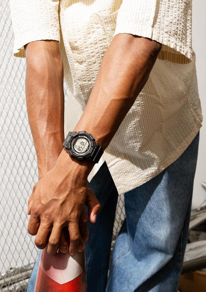 Часы Пластик из биомассы Строительные Черные [Casio] G-Shock Долговечные GD-010-1JF Мужские