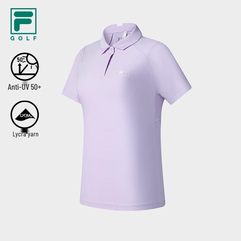 Fila Женская вязаная короткорукавная футболка-поло для гольфа