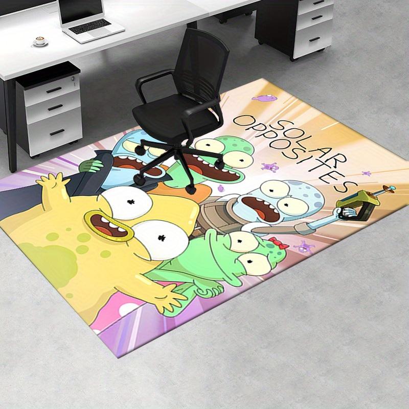 1pc Solar Opposites, Cartoon Network, Sci Fi Comedy Office Carpet Soft Polyester Entrance Carpet Was
