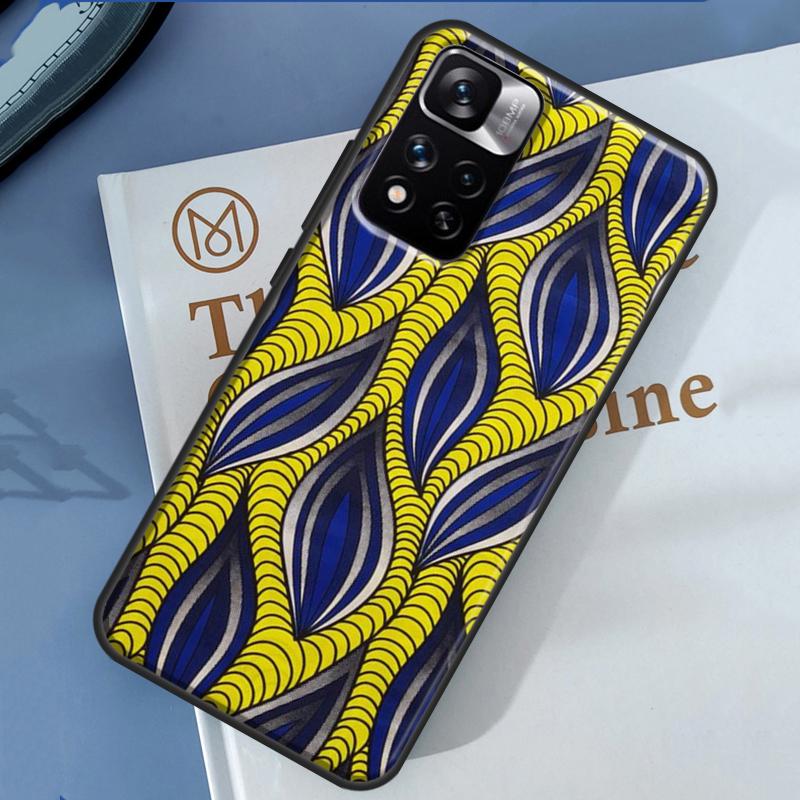 African Prints Fabric Case For Xiaomi Redmi Note 14 13 Pro 12 11 9 10 9S 10S 11S 12S Redmi 13C 10C 12C 14C Cover