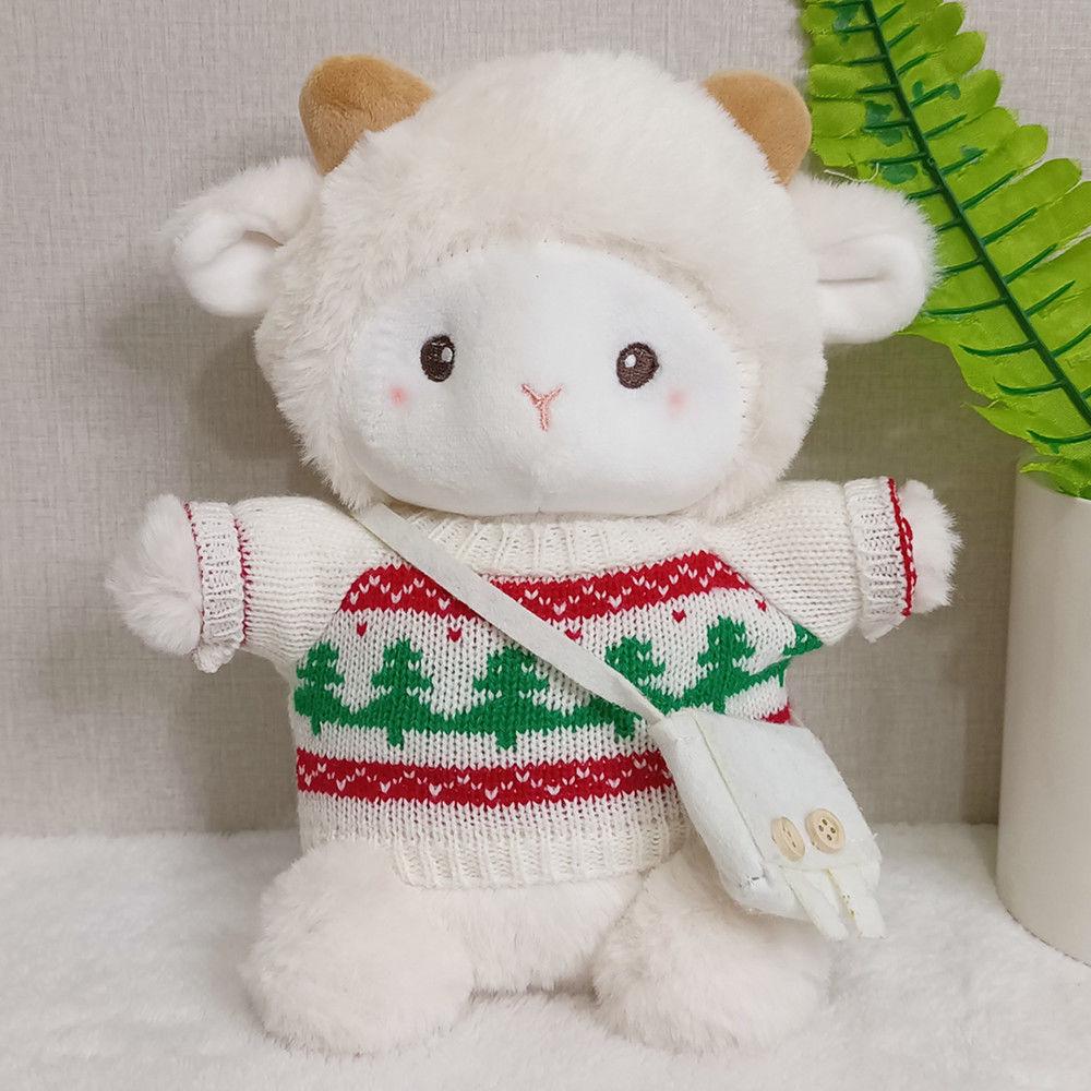 Интернет-звезда Поки Ягненок Плюшевая игрушка: Милая кукла Овечка Белль в наряде - Идеальный подарок для девочек