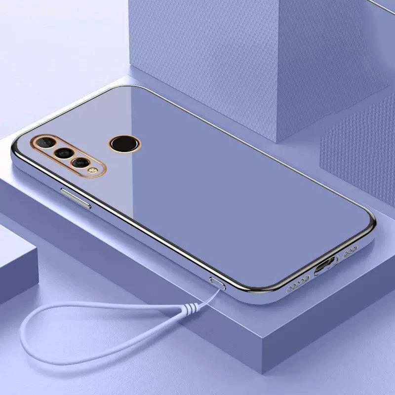 Роскошный силиконовый чехол со шнурком для Huawei Honor X7 X8 50Pro 80 70 30 20 10 20S 30S 10i Y9S Y7A, мягкий чехол-бампер, капа