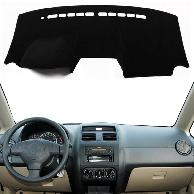 Автостайлинг Для Suzuki SX4 2006-2011 2012 2013 Накладка на панель приборов Коврик на панель Анти-УФ Коврик для защиты от солнца Ковер Подушка Автоаксессуары