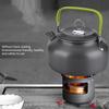800ML Outdoor Portable Coffee Pot Camping Water Kettle Hiking Picnic BBQ Teapot