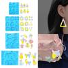 Silicone Ear Jewelry Making Mold Silicone Earring Mold Handmade Earring Molds Silicone  Gift for  Enthusiasts