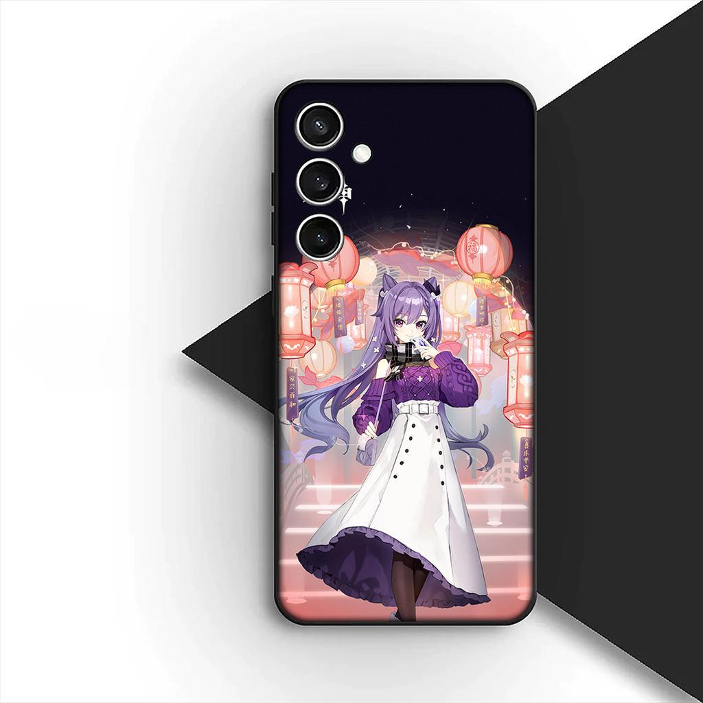 for Apple iPhone 16 14 15 Plus 11 Pro Max 16E ProMax + 16Plus 15+ 14+ Phone Cover Soft Case Genshin Venti Impact Xiao Keqing