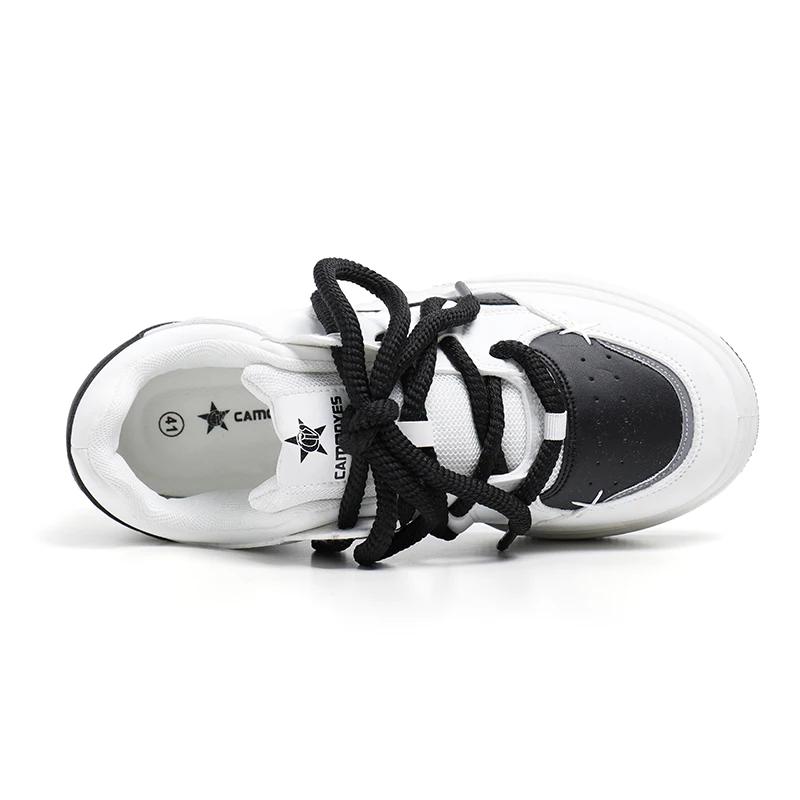 2024 Новая модная спортивная обувь Мужская персонализированная вулканизированная обувь Мужская повседневная модная удобная универсальная спортивная обувь для мужчин