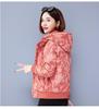 2024 Winter Women's Double-Sided Short Cotton Down Jacket: Thick, Stylish Coat for Middle-Aged and Elderly