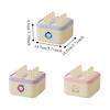 Cartoon Maker Ice Pop Trays 8 Grids Ice Pop Maker Food Grade Ice Cream Box  Summer