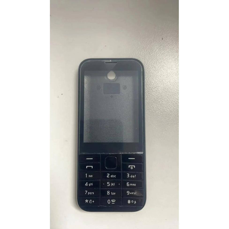 Full Phone Housing Cover Case English or Russian or Hebrew Keypad For Nokia 225 Asha N225
