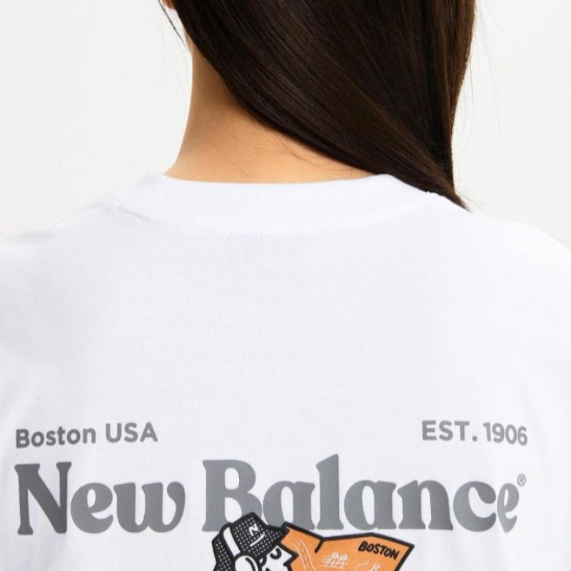 New Balance Футболка Rqk Nbnee21513 10 Uni Nb BOy Travel с коротким рукавом O