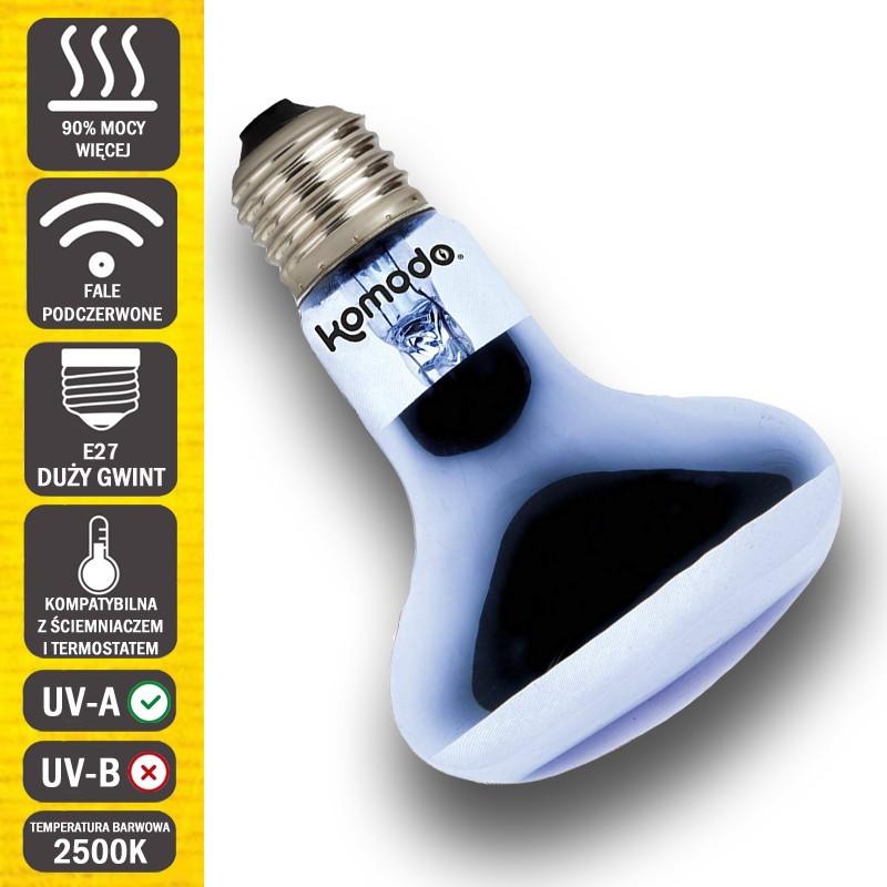 Komodo Daylight 75W - 3-in-1 Heating Bulb
