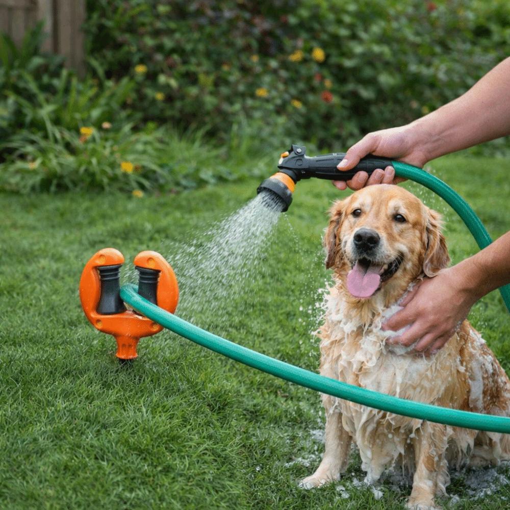 Durable Hose Guide Holder Pointed Head Hose Guide Spike Water Pipe Positioning Tool Lawn Watering