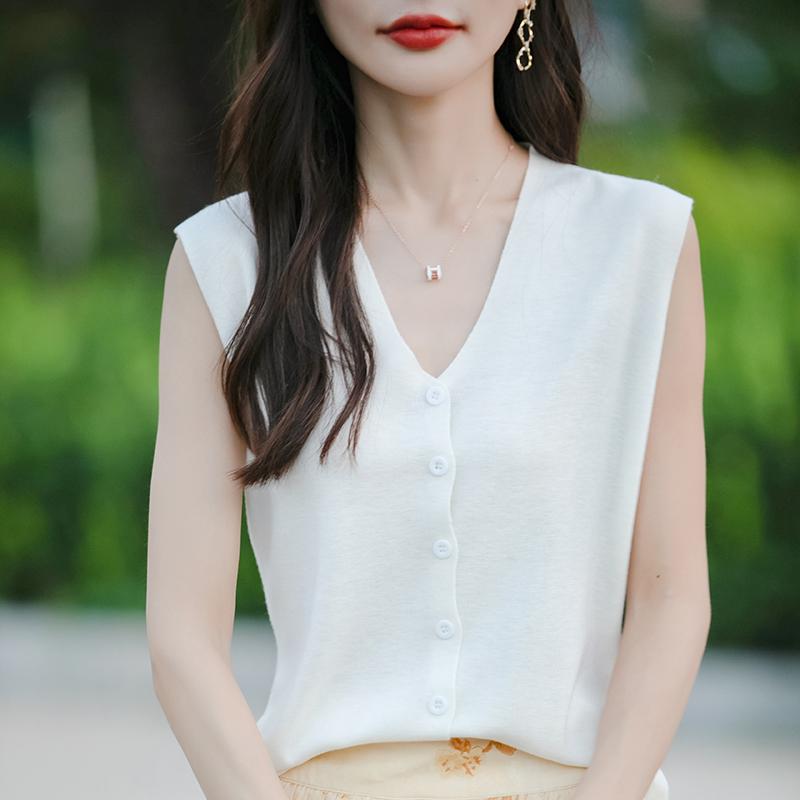 Женский легкий кардиган из 50% шерсти и 50% шелка Mulberry — универсальный трикотаж на все 4 сезона для комфорта и стиля в любое время года