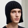 Autumn and winter, warm knitted ear caps, men's and women's thickened wool pullover hats, fashionable and versatile, balaclava hats