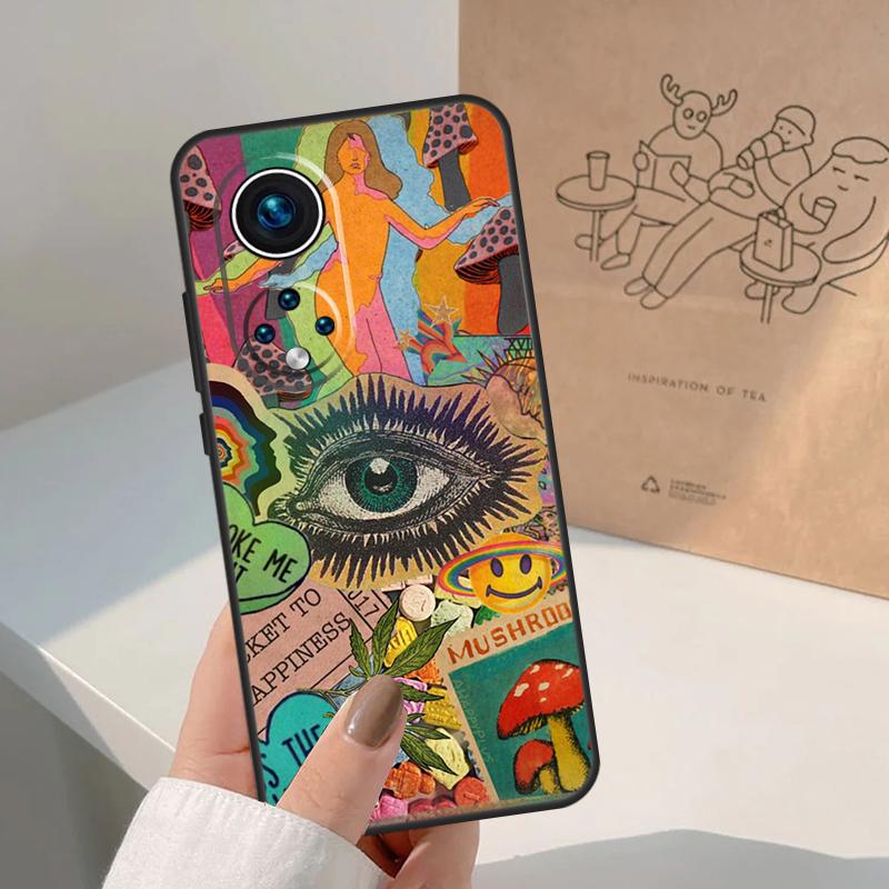 Чехол-иллюстрация 'Глаз' для Honor Magic 8 5 6 7 Pro Чехол для Honor 400 200 Lite 50 70 90 X8a X8b X9a X9b X9c