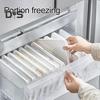 Коробка для хранения продуктов, штабелируемая морозильная камера, органайзер для холодильника с крышкой, противоморозные многоразовые контейнеры для еды, для недельного хранения трав