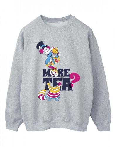Disney Womens/Ladies Alice In Wonderland More Tea Sweatshirt