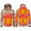 Winter Electric Heating Jacket Men Women USB Smart Heated Jackets Hooded Heat Hunting Ski Suit Hiking Vests Thermal Clothes