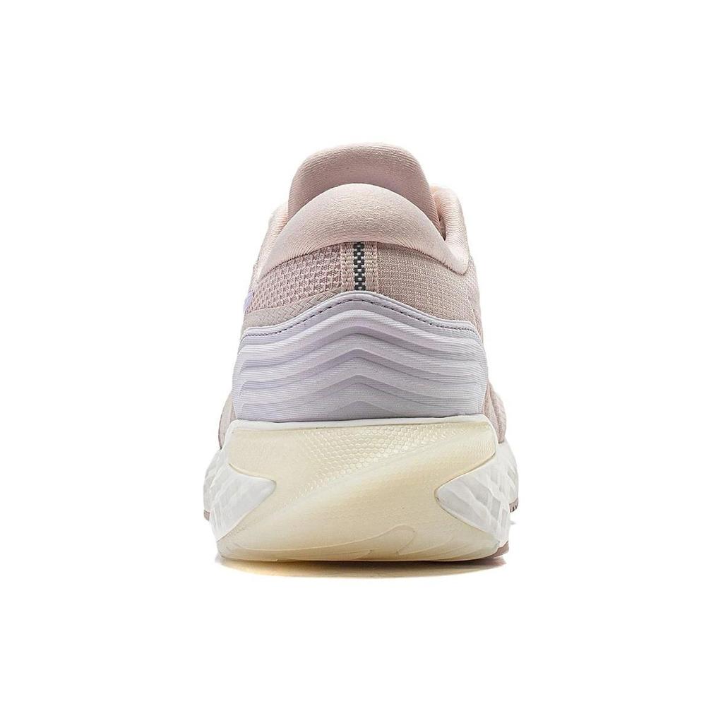 Li Ning Protective Cloud Comfortable Shock Absorption Low Top Running Shoes Women Running Shoes Pink Purple ARST058-4