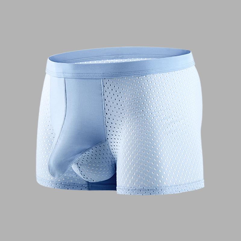 Мужские дышащие трусы-боксеры Ice Silk Mesh