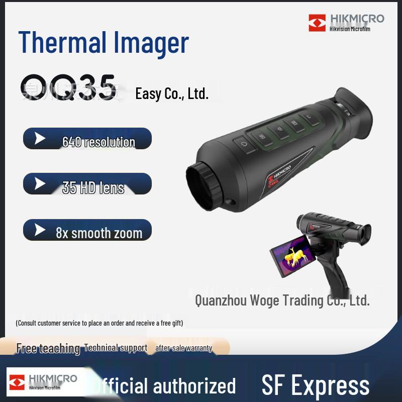 HIKMICRO OQ35 HD Thermal Imaging Night Vision Monocular for Bird Watching