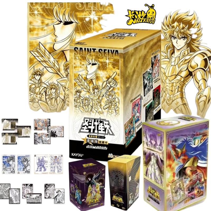 Saint Seiya Cards Vol.1 Comic Ver. Knights Of Zodiac SE Limited Supreme Hall Genuine Rare Gold Trading Cards Booster Box