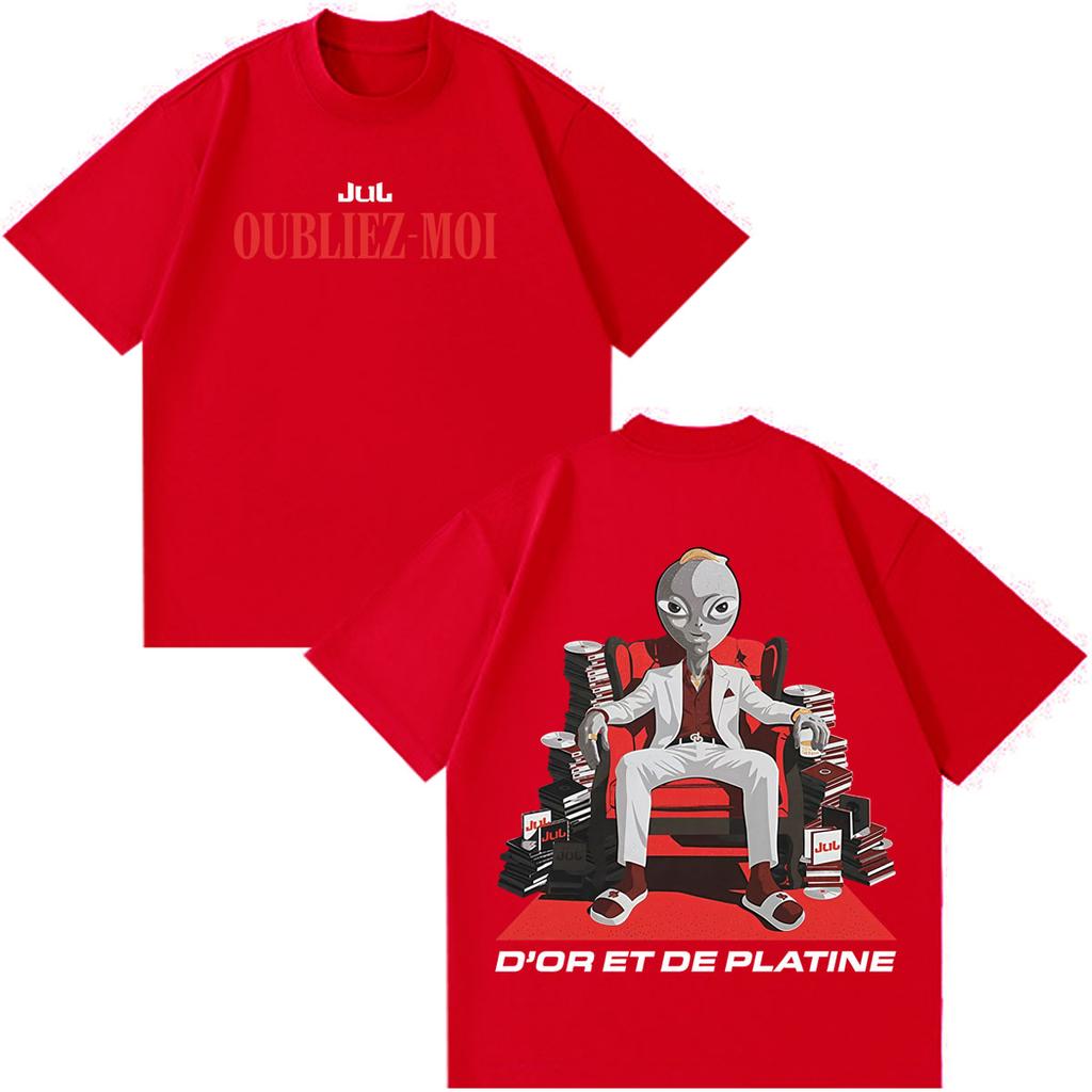 Rapper Jul Fashion Tour 2026 Print T Shirt Unisex Unisex Fashion Tshirt Summer Shortsleeved Cotton Aesthetic Trend Loose Tshirts