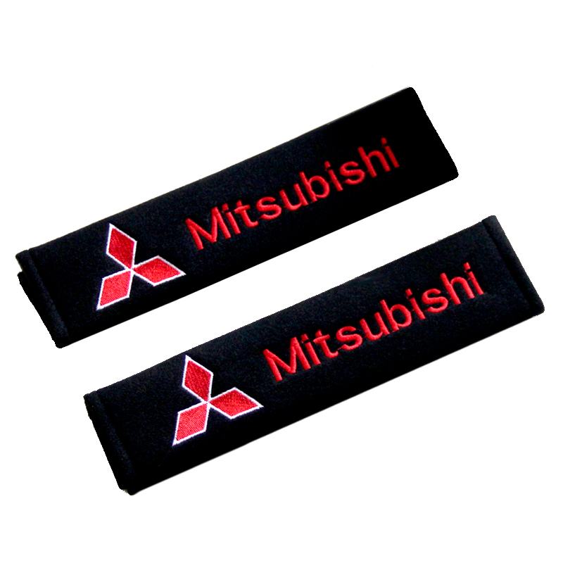 2pcs Carbon Fiber Protection Case For Mitsubishi Asx Lancer Outlander Pajero Ralliart Cotton Car Styling Accessories