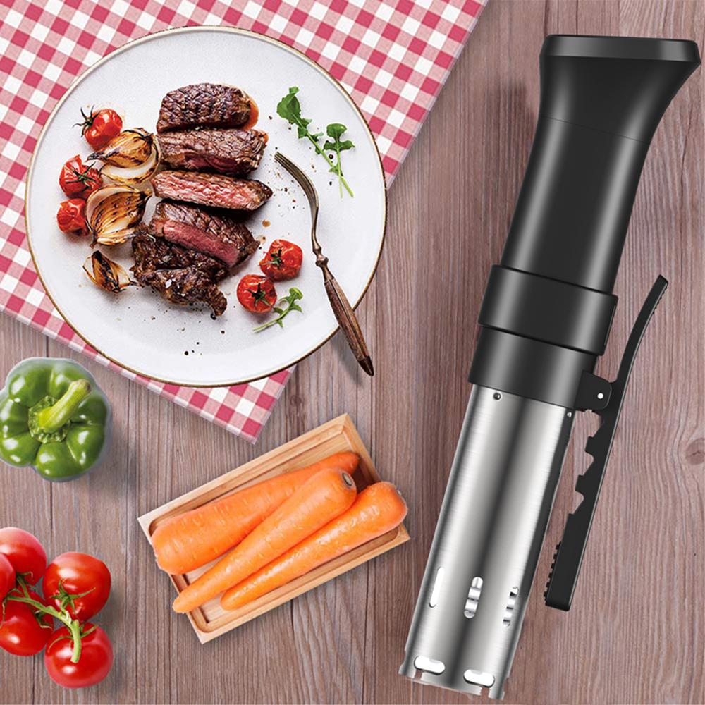 Плита Sous Vide мощностью 1100 Вт, водонепроницаемая, тихая, с точным контролем температуры и времени