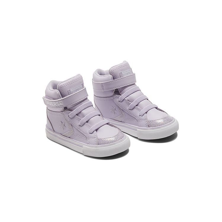 Converse Кеды хай-топы из канваса Pro Blaze Strap для скейтбординга Детские кроссовки Фиолетовый A03817C