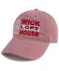 Кепка-бейсболка Wig E Loft House из холста - Розовая
