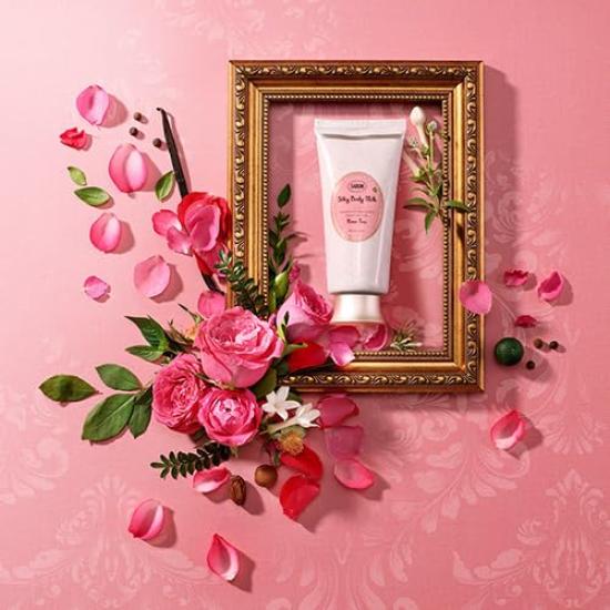 SABON Silky Body Milk Rose Tea 200mL