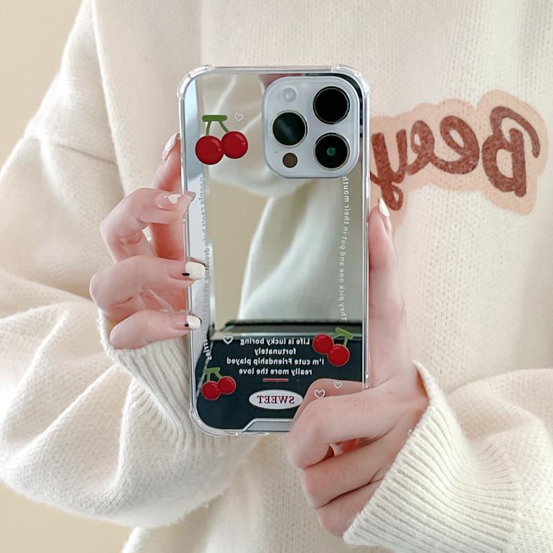 Zhitai Mirror Case for iPhone 16 Pro Max & Apple 14, Silicone Cover Compatible with Huawei & Xiaomi 13